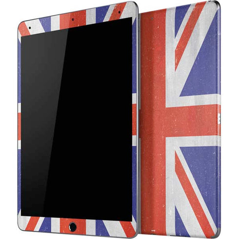 United Kingdom Flag Distressed iPad Skins